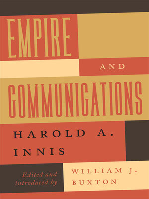 cover image of Empire and Communications